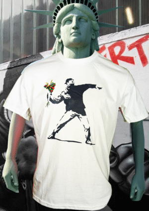 Banksy - Flowers