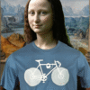 Vélo Platine Bleu
